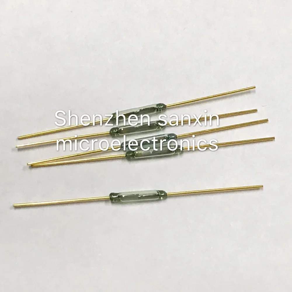 5PCS N/O Reed Switch สวิทช์แม่เหล็ก MKA10110 1.8*10มม.ปกติเปิดเหนี่ยวนำแม่เหล็ก Switc