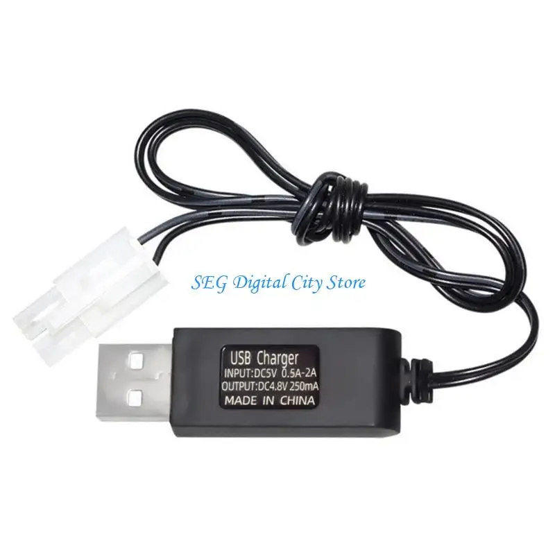 U75B SM2P/JST/KETPlug зарядка для дистанционного управления автомобилем 3,6 В 4,8 В 6 В 7,2 В Lipo аккумулятор, USB-кабель для