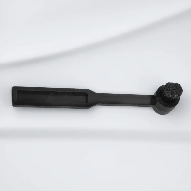 

Black Vinyl Cleaning Brush Record Player Soft Antistatic Hanging Brush for Vinyl Records Cleaner Protect Lifespan