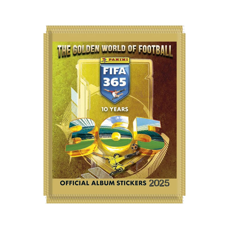 2025 New Panini FIFA 365 Adrenalyn XL 10th Soccer Sticker Box Trading Collection Card Fan Gift