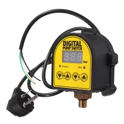 220V Digital LCD DispalyWater Pump Pressure Control Switch Automatic Eletronic Pressure Controller Water Pump ON OFF Switch