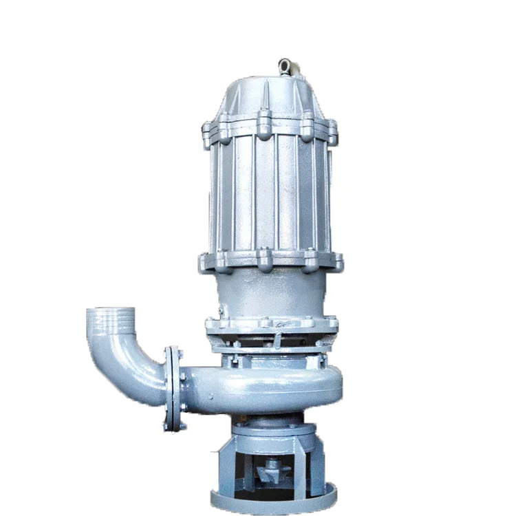 Pompa sommergibile durevole per acque reflue, capezzabile alle operazioni di movimentazione per un rimozione e dragaggio efficienti dei fanghi.