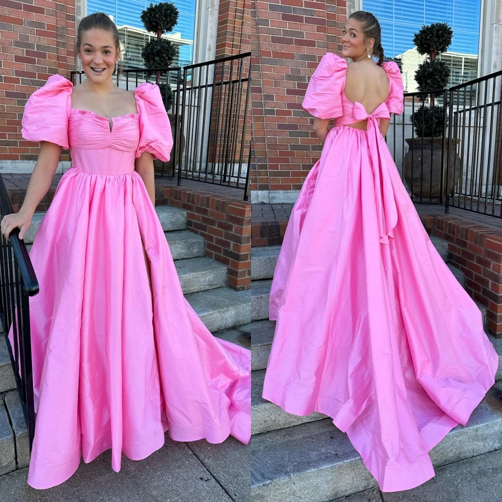 

Lucy Graduation Gown Line A Ball Puff Sleeves Female Dresses Women's Evening Dress Sharon Said Robe Soiree De Luxe 2024 Party