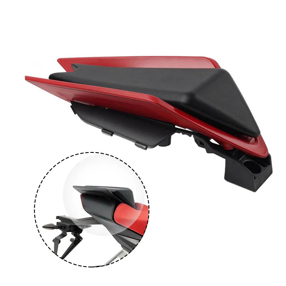 Motorcycle Rear Seat Cowl Tail Passenger Fairing Cover For Aprilia RSV4 1100 2021-2022 ABS Red