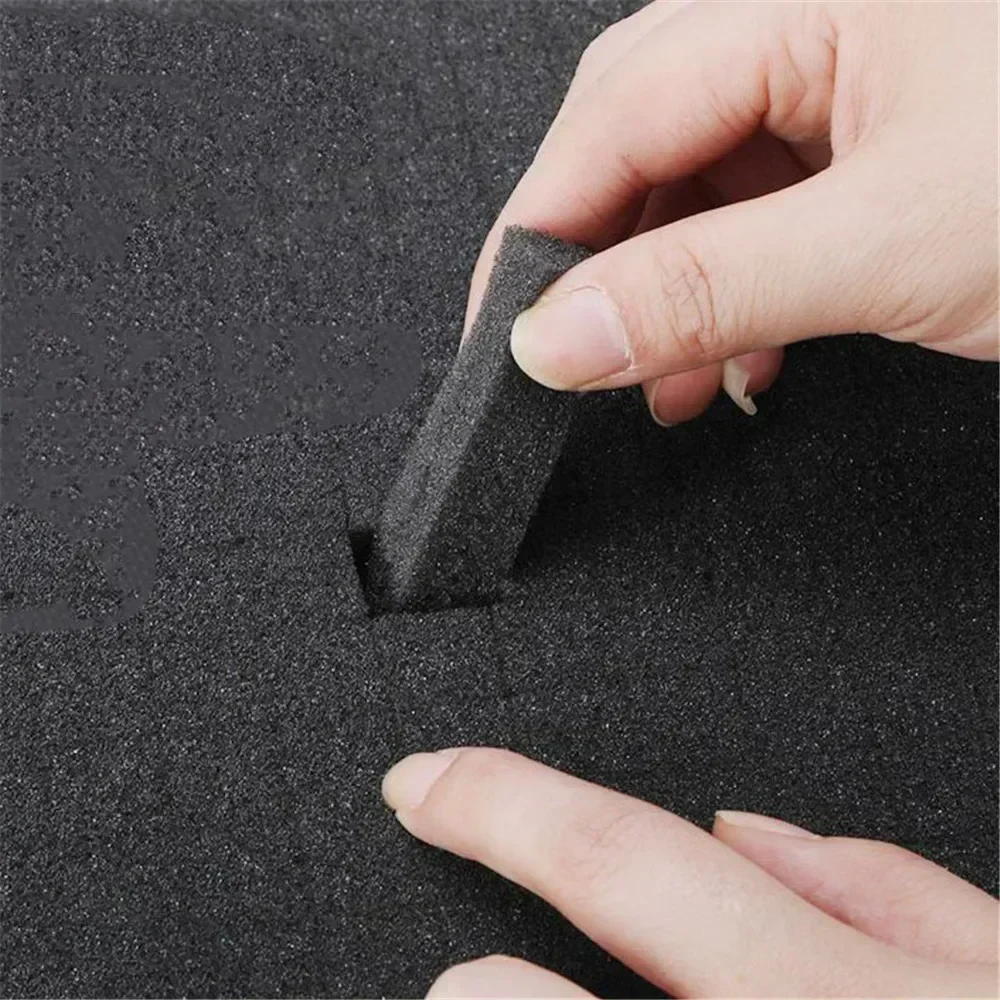 Tool Box Built-in Foam Sheets Pre-cut Inserts Express Device Delivery Anti-fall Packing Pre-cut Black Foam for Tool Case