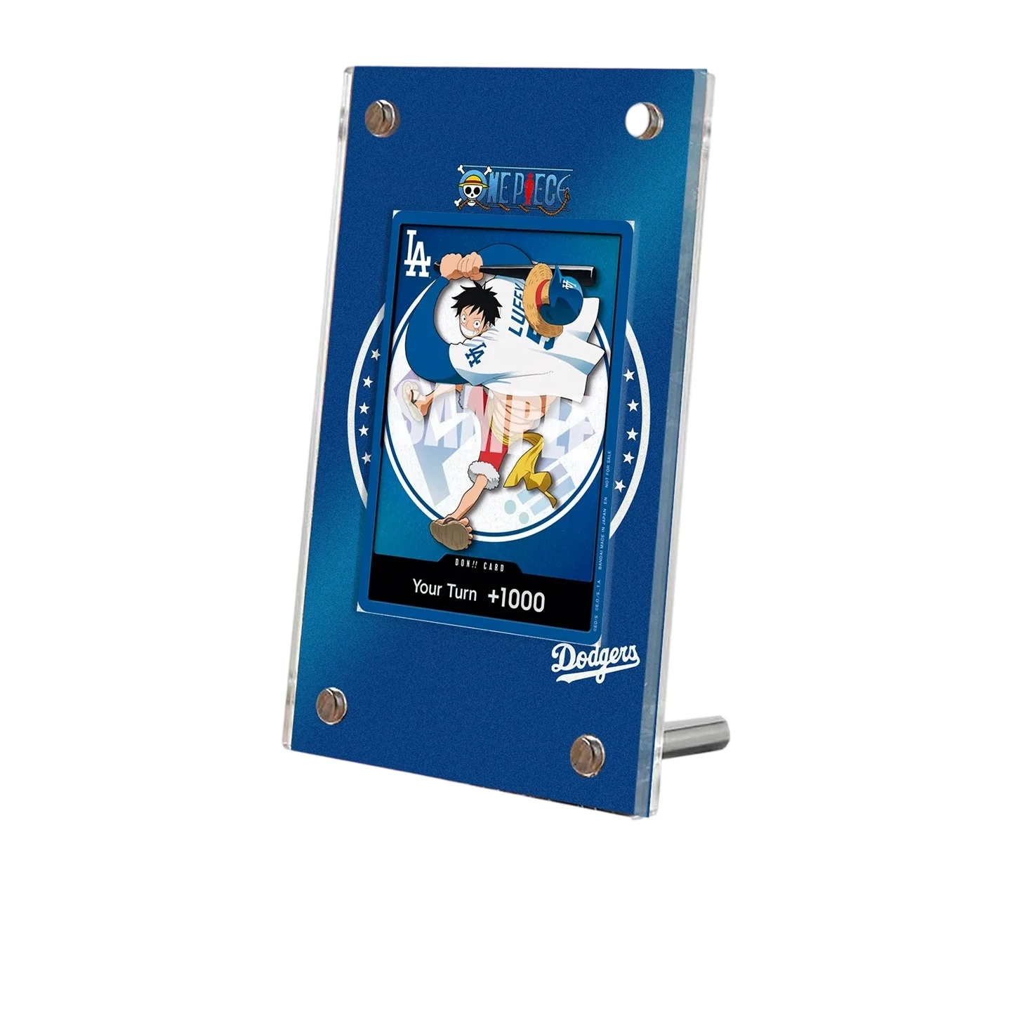 La Dodgers Custom Graded Display Case Game Card Storage Box Acrylic Magnetic Protective Shell Protective Desk Ornament Gift ﻿