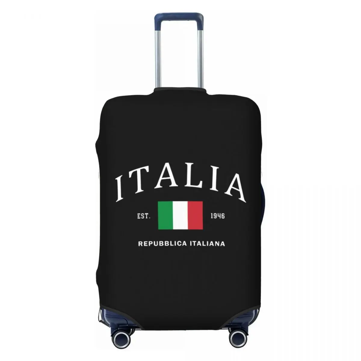

Пользовательский флаг Италии, дорожный чехол для багажа, эластичный итальянский патриотический чехол для чемодана Pride, подходит для 18-32 дюймов
