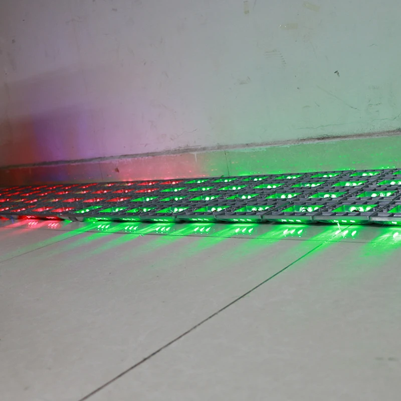 1/2PCS Solar Powered Raised Road Stud Maker Pathway Deck Dock LED Steady Light