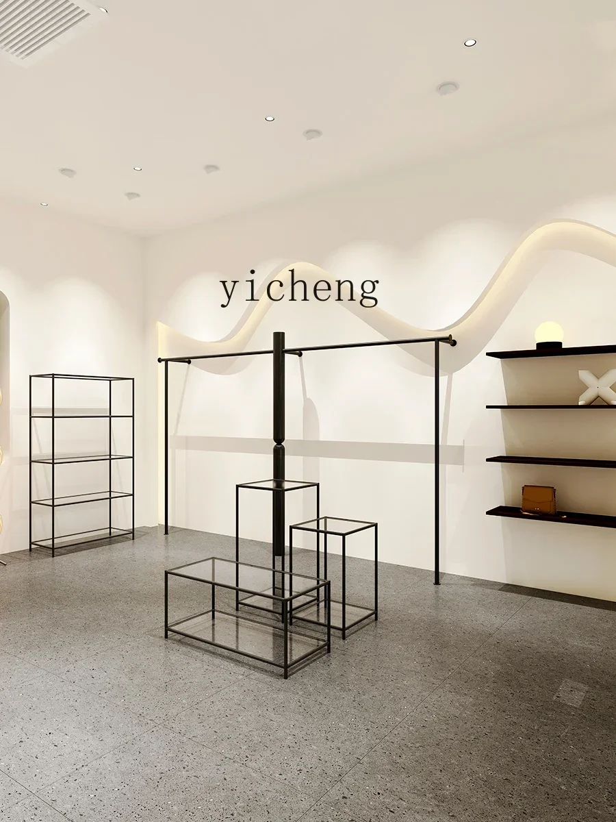 

b19 Zhongdao Women's Clothing Store Mall Exhibition Hall Dedicated High and Low Display Sub-Table Display Stand Middle Display