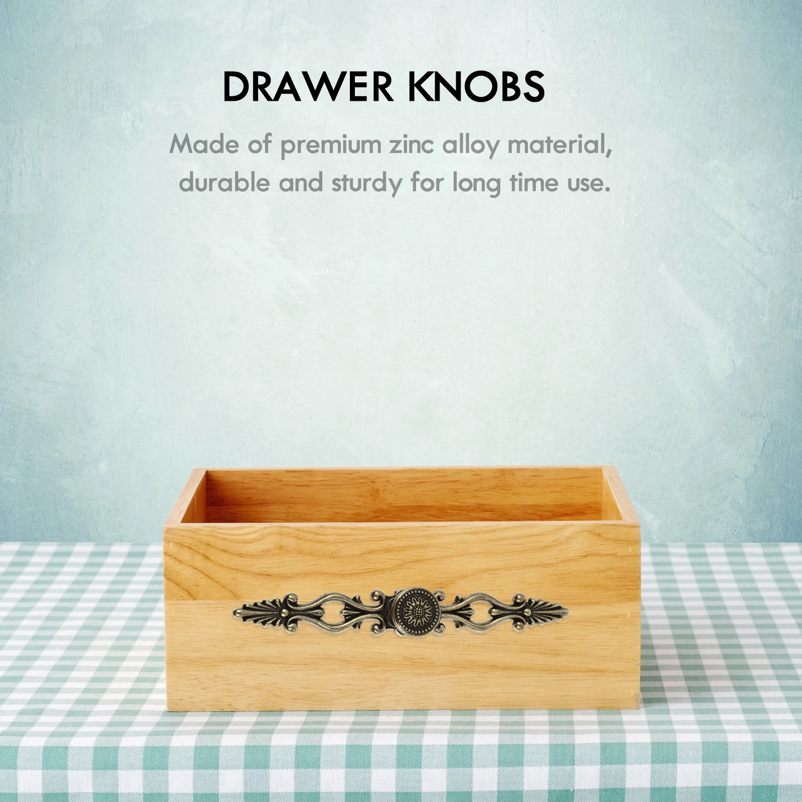 

Exquisite Bronze Cabinet Pull Handles Vintage Style Zinc Alloy Drawer Knobs for Elegant Home Decor Cabinet Handle