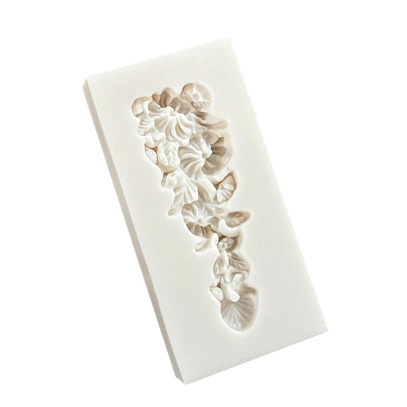 Morning Glory Silicone Cake Baking Mold Sugarcraft Chocolate Cupcake Mould Fondant Cake Decorating Tools