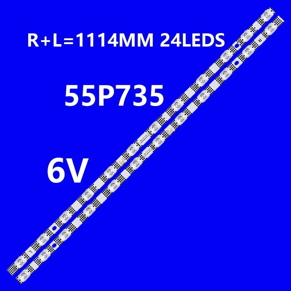 

LED for 55P635 55S450G 55S41 55HR330M24A0 V3 55S453 55S455 55G60E 55S451 55V6EA 55J7E KW-V4-20220727-TJ 55S11-ZX303030a1-24x1