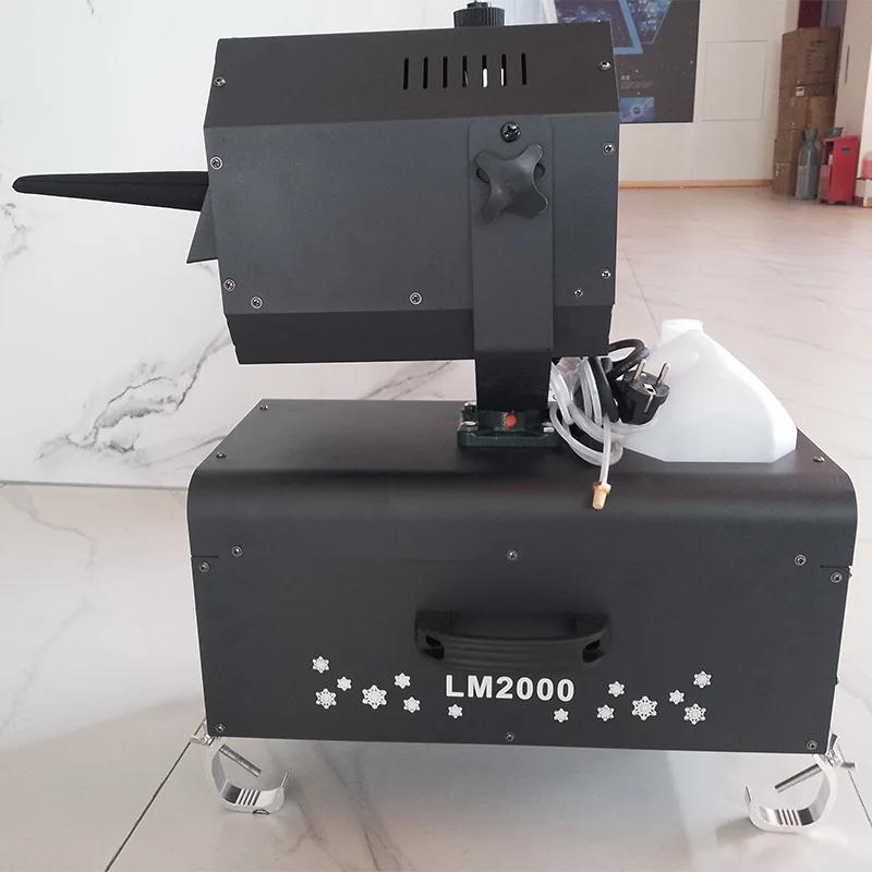 

Cross-Border New Automatic Shaking Head Snowflake Machine Upgraded Cinema Snow Machine Shooting Traffic Snowflake Machine for Ba