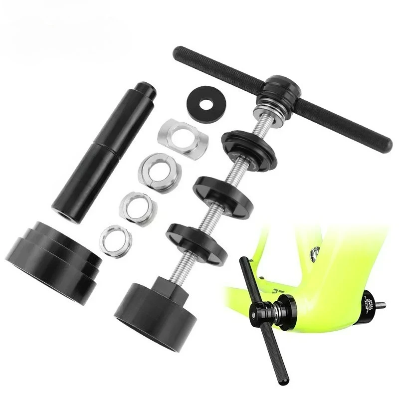 

Bike Tool Kit Bottom Bracket Install and Removal Tool Bicycle Bottom Bracket Bearing Remover for BB86/BB30/BB91/BB92/PF30