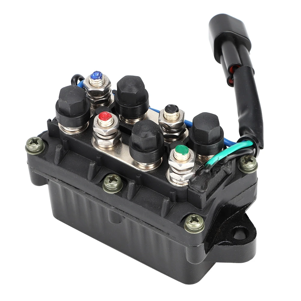 Power Trim Relay,61A81950100 for Yamaha 250HP Outboard Engine, OEM Replacement, Outboard Motor Trim Control Relay