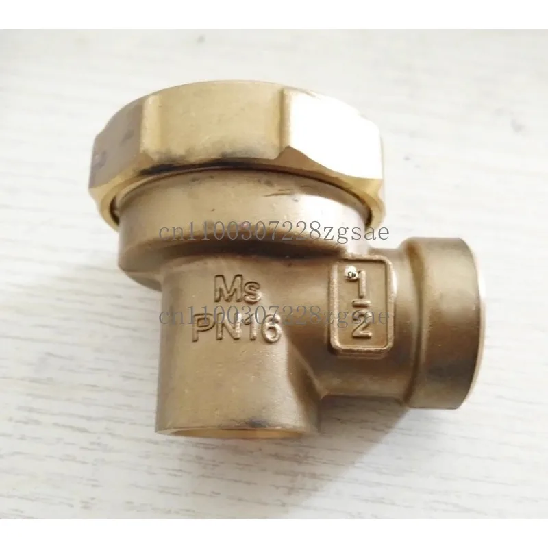 Valve AV13 exhaust air valve BPT13X brass angle type internal thread trap/In stock