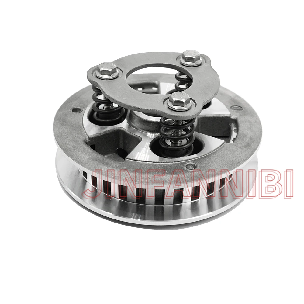 Clutch Center Inner Hub & Outer Pressure Plates for Kawasaki Ninja 400 2018 2019 2020 2021 2022 2023 2024