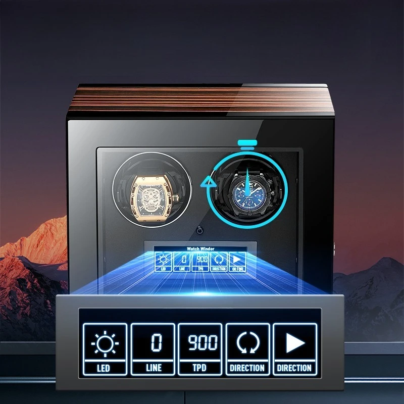 Watch shaker, watch box, mechanical watch, motor box, automatic winding device PU leather