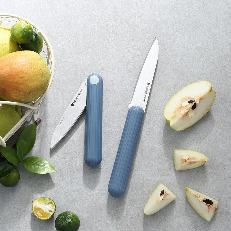 Youpin Nordic Style Stainless Steel Fruit Knife Portable Home Peeler Comfortable Handle Long-lasting and Sharp