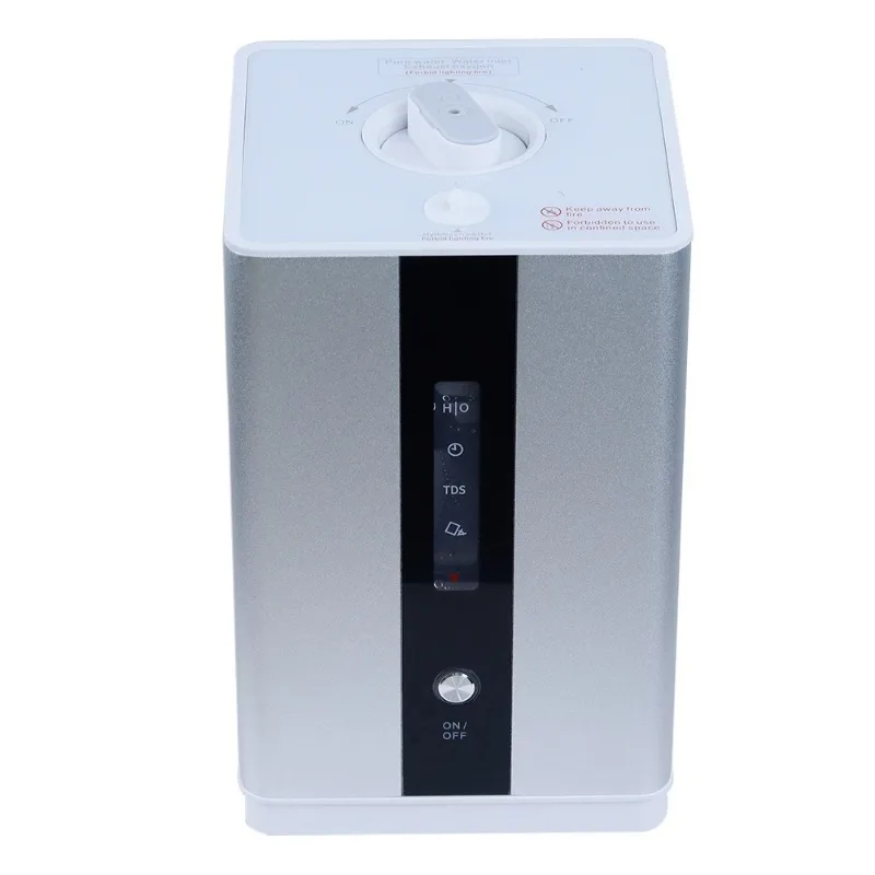 Hydrogen Generator H2 Inhalation Machine 150ml/Min 99.99% High Purity SPE/PEM Portable Hydrogen Water Ionizer Generator 110/220V