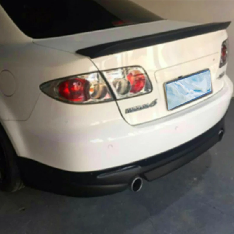 For OLD Mazda 6 Rear Diffuser Body Kit Anti-Collision Decorative Accessories 2005-2013 Year