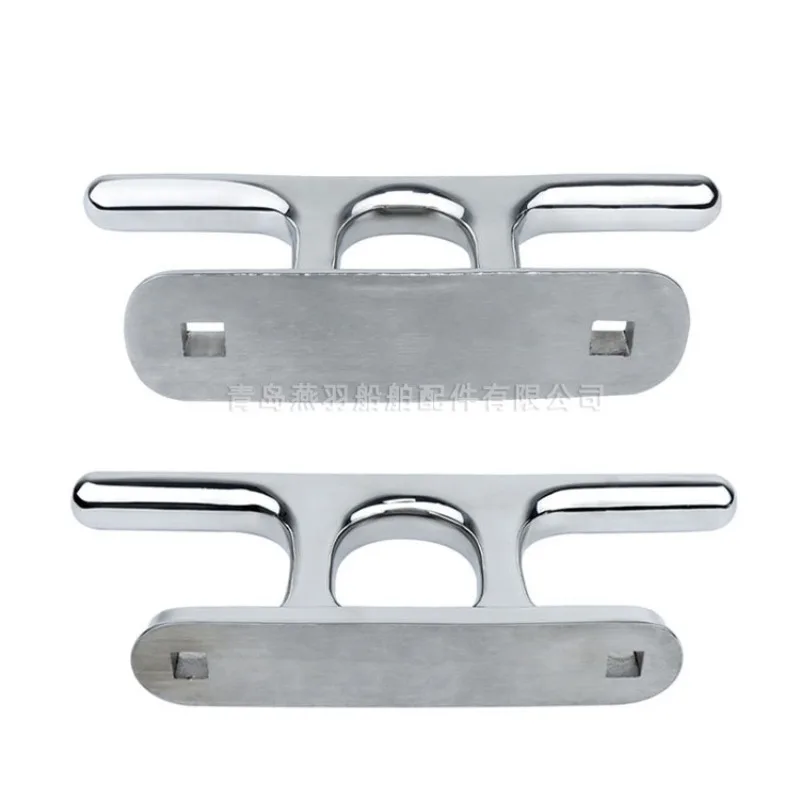 316 stainless steel cable pile, square hole wharf pontoon bridge, yacht croissant wharf mooring column yacht tether column