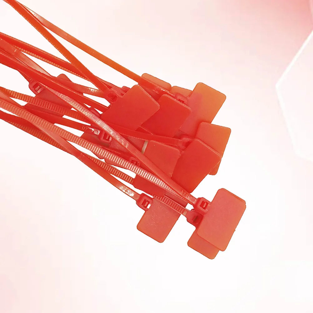 

250 pcs 4X150 Heavy Duty Nylon Cable Ties Self-Locking Wire Tie Wraps For Home Office Garage Workshop Zip Ties With Labels