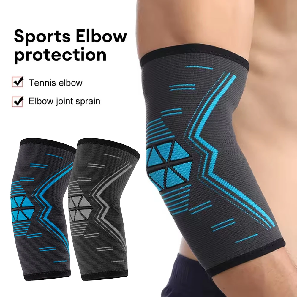 1 stücke Golfer der Ellenbogen Klammer Kompression Hülse Unterstützung Joint Pain Relief Erholung Sehnenscheidenentzündung Tennis Ellenbogen Hosenträger Unisex Erwachsene größe – Detail 7