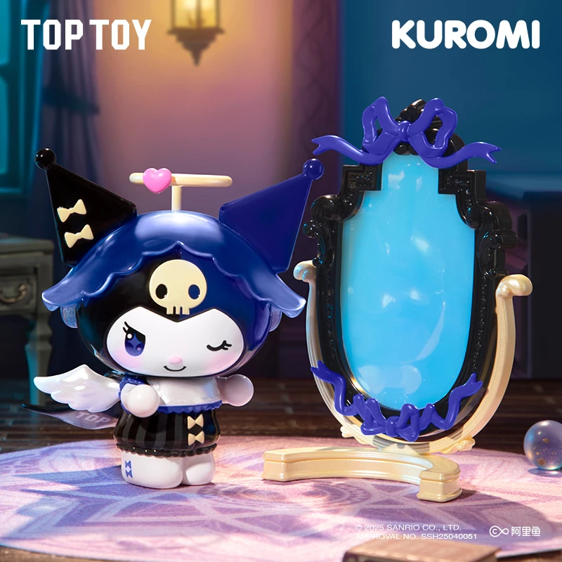 Toptoy Kuromi Magic Apprentice Blind Box Series Handgemaakte schattige goochelaar Desktop Ornamenten Ideaal verjaardagscadeau speelgoedfiguur