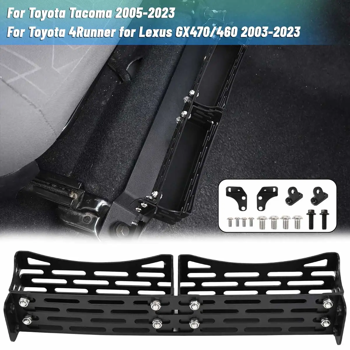 

For Toyota For Tacoma For 4Runner For Lexus GX460 GX470 front seat bracket multifunctional storage rack and storage tray