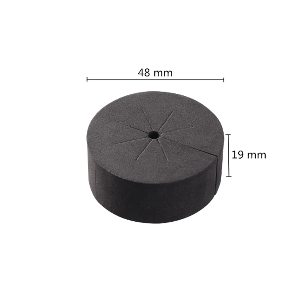 140Pcs Garden Clone Collars Neoprene Inserts Sponge Block for 2 Inch Net Pots Hydroponics Systems and Plants Root Sponge