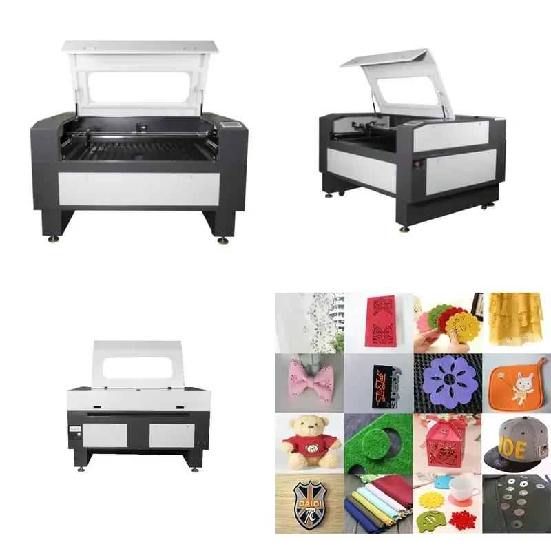 CO2 Laser Cutting Engraving Machine 1300x900mm for Wood Rubber Marble Numerical Control Water Cooling AI PLT Support