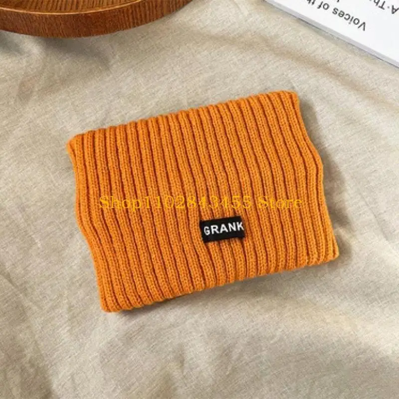 

49MC Yoga Wide Crochet Headbands Winter Warm Wide Headwrap Elastic Earmuff Hairband