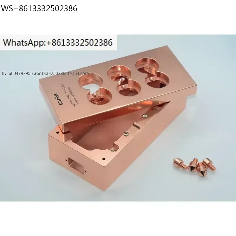 1PCS    CM Audio AC 4 Bit 6 Bit 8 Bit 2nd Generation Upgraded Nano Copper Audio Socket