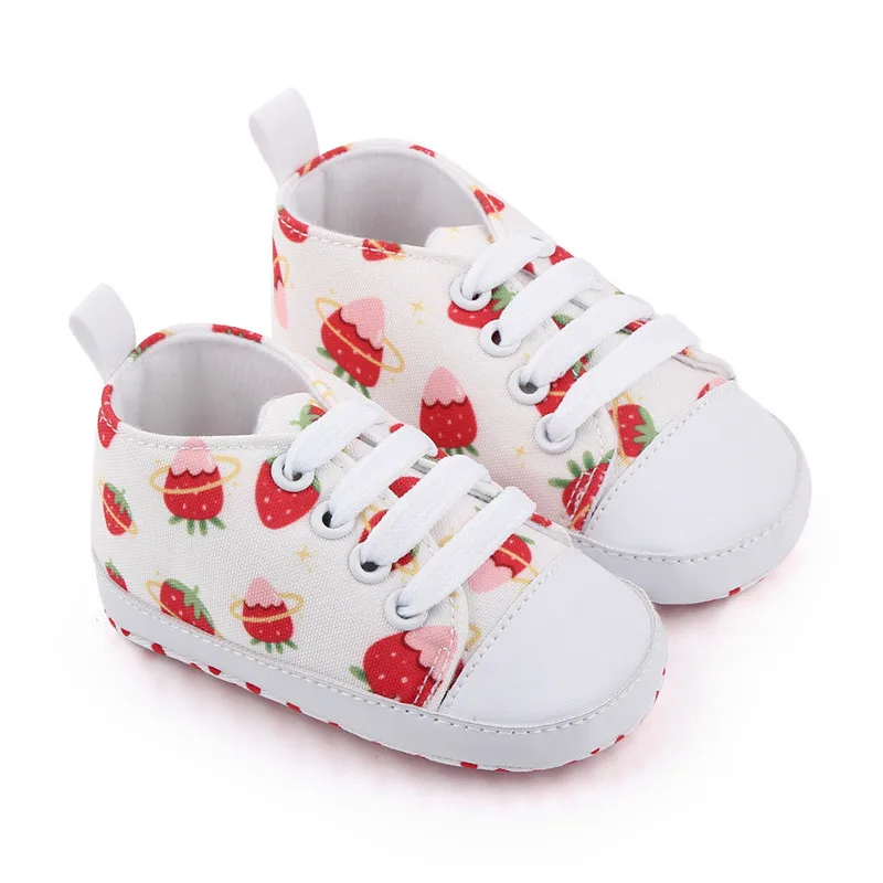 Bab-Chaussures de sport CPull pour bébé, souliers pour enfant, nouveau-né, garçon, fille, semelle souple, anti-alde, premiers pas, baskets