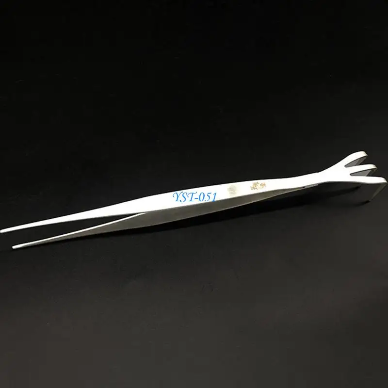 

E15A 3-Prong Stainless Steel Root Rake Gardening Cultivator Soil Farming Tools