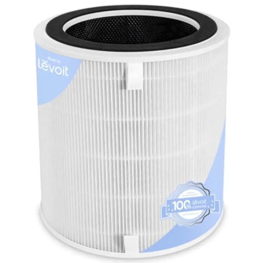 

LV-H135 Replacement Filter Genuine Air Purifier Filters High-Efficiency Activated Carbon for Removal of Smoke Odor Allergens Po