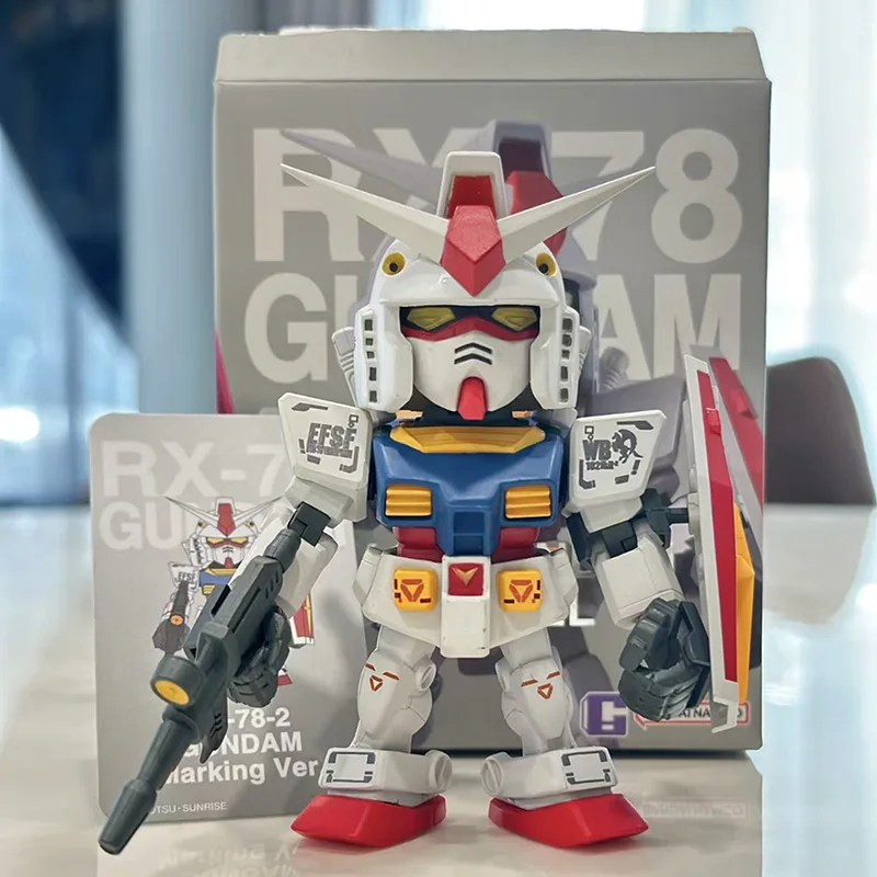 QMSV GUNDAM STRIKE DESTINY Series Blind Box Mystery Box Guess Bag Toys Doll Cute Anime Figure Desktop Cute Model Birthday Gift