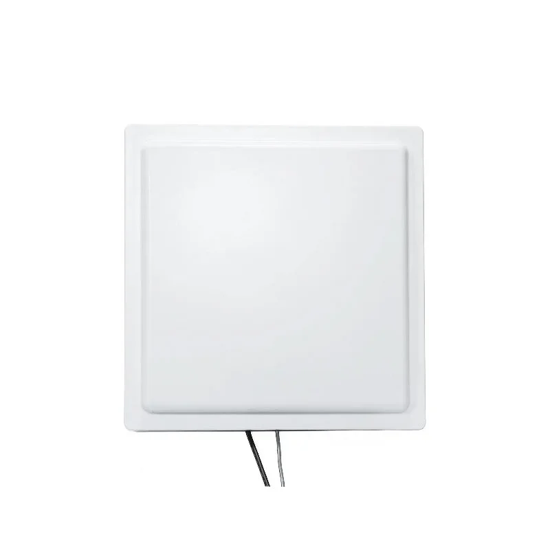 Muti-tag RFID Reader Free Software Outdoor IP67 12dbi Antenna RS232 Wiegand Output UHF Card Integrated Long Range Reader