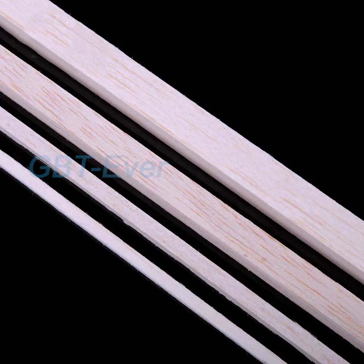 5/10Pcs 3x3/4x4/5x5/8x8/10x10mm Length 200/250mm Square Wooden Bar Balsa Wood Sticks Strips for Airplane/Boat Model DIY