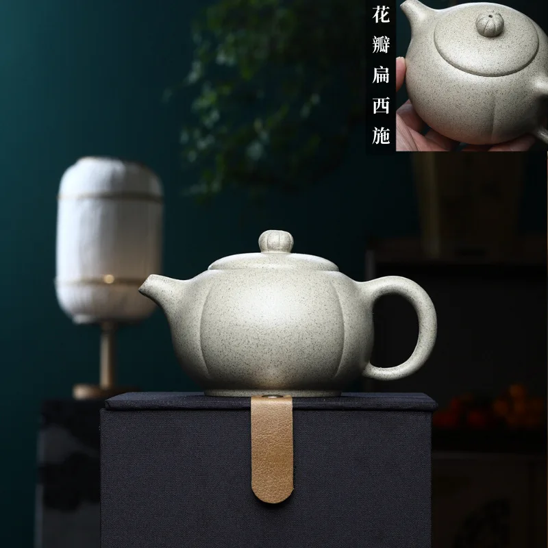 260cc Yixing Classic Xishi tea pots Purple Clay Teapot Handmade beauty kettle Teaware Chinese Tea Ceremony Customized Gifts