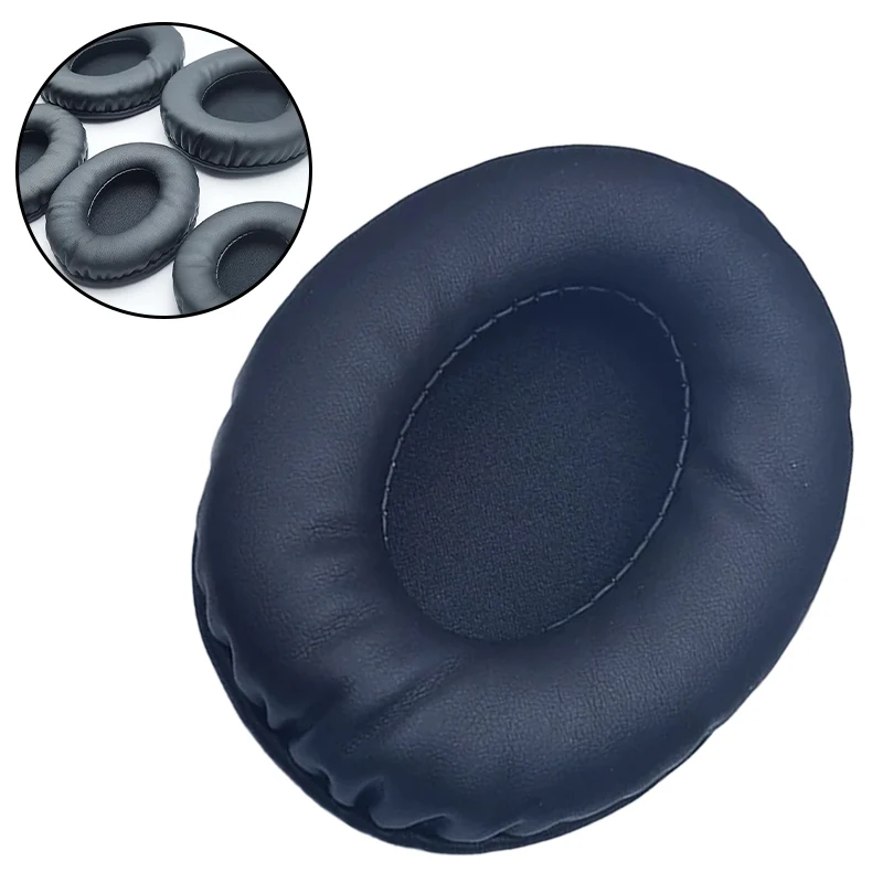 Oval Soft Leather Earpads Replacement Slow Rebound Memory Sponge Comfortable Headphone Cover Ear Cushion Headset Accessories