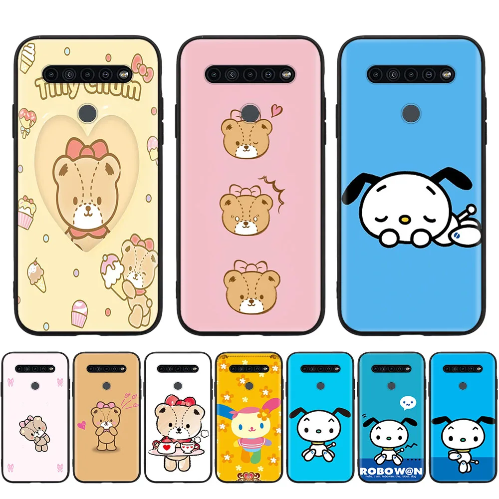 Usahana Tiny Chum Robowan Black чехол для VIVO Y10 Y70S Y70T Y51A Y51S Y52S Y31S Y73 Y73S S7E Y21S Y33S Y15S Y15 Y76S Y74S Y75 T1