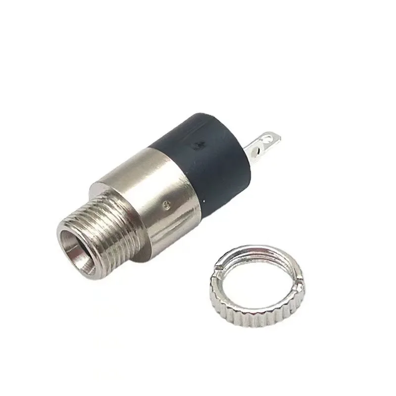 10PCS PJ392 3.5mm Stereo Female Socket Jack with Screw - Premium Metal Audio Connector for DIY Headphone Repair, Amplifier