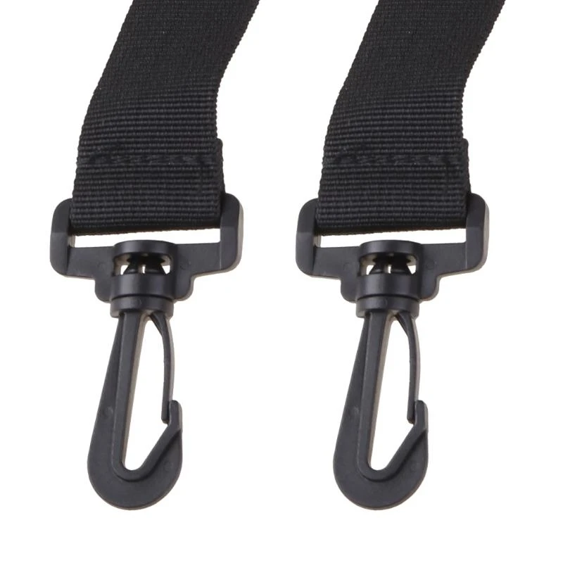 54DF Pram Stroller Shoulder Strap Wheelchair Carriage Bag Carry Strap Hooks Hanger