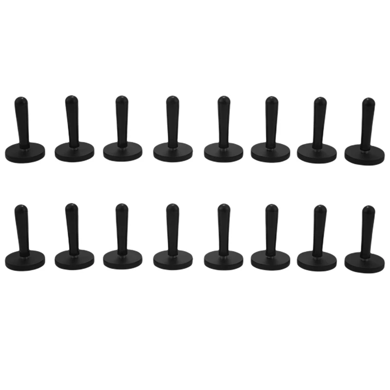 16Pcs Car Wrap Black Gripper Magnet Holder For Sign Vinyl, Car Wrapping & Crafts Sign Making Vinyl Tools Magnets