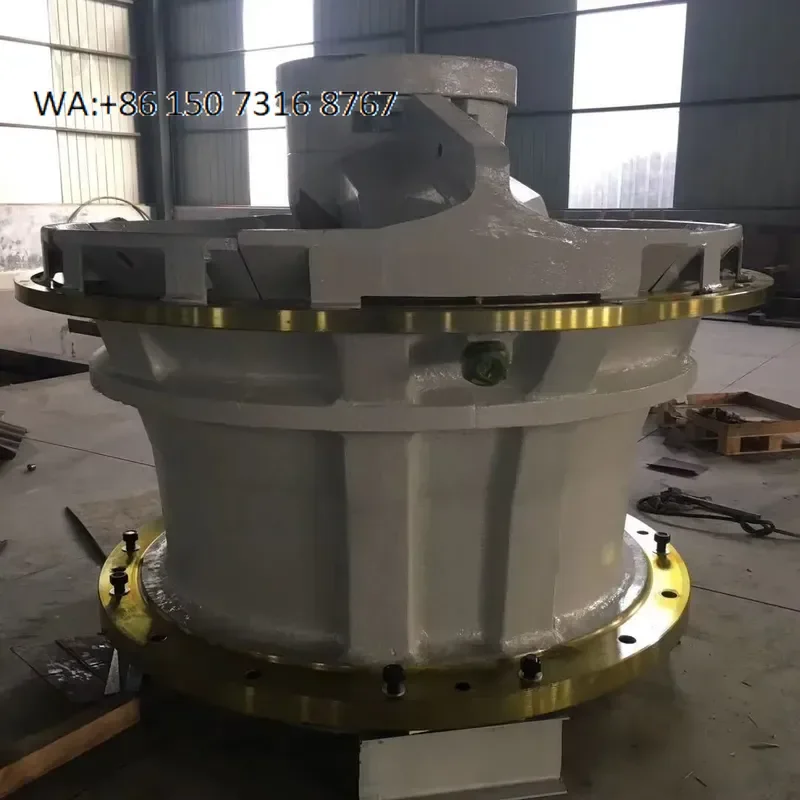 High Manganese Steel Aggregate Plant Main Frame Assy Casting Processing Cone Crusher Spare Parts H4800 Mining Equipment 1