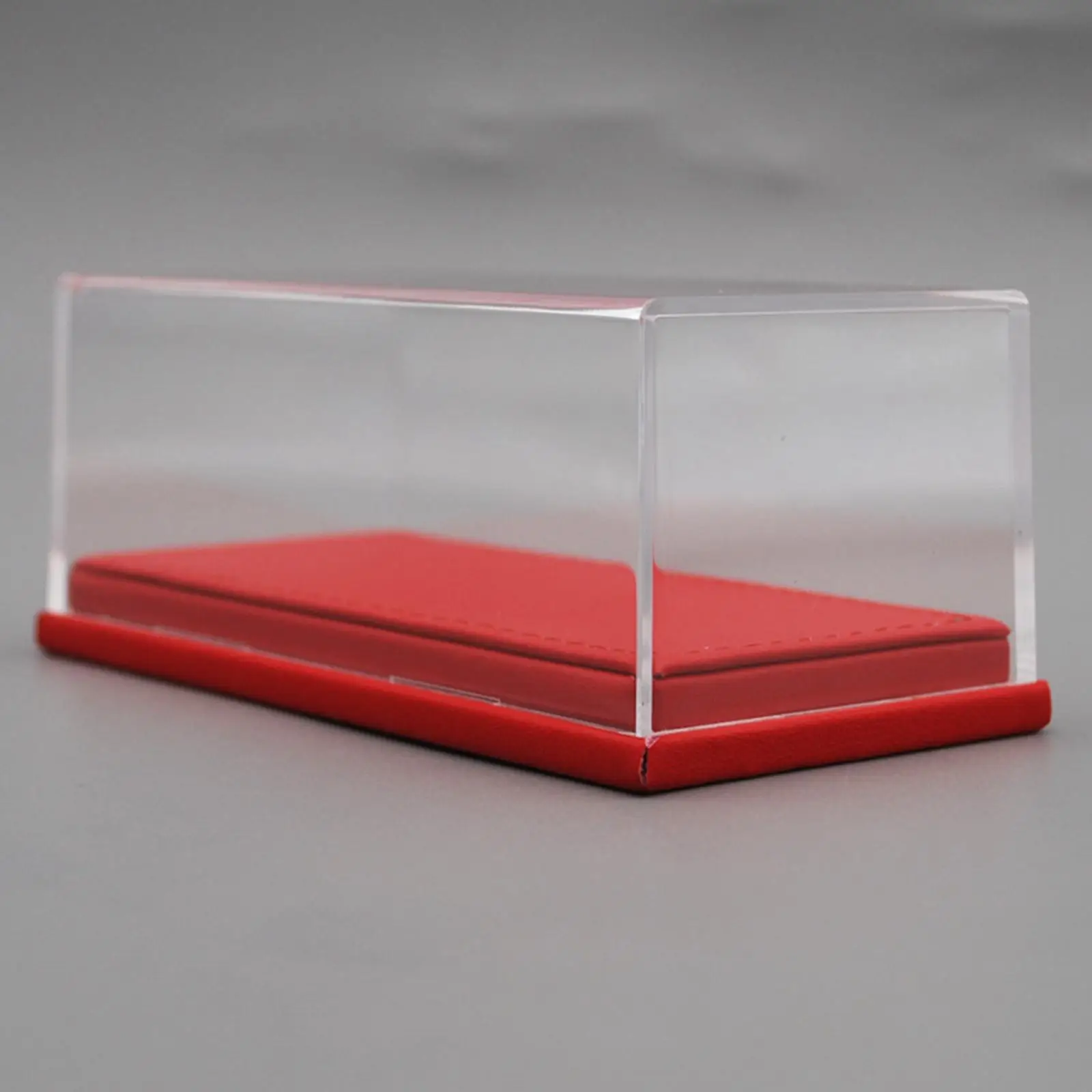 Acrylic Display Case Crafts Collection Acrylic Case Assemble Collectibles Box for 1/64 Statue Cosmetics Souvenirs Action Figures