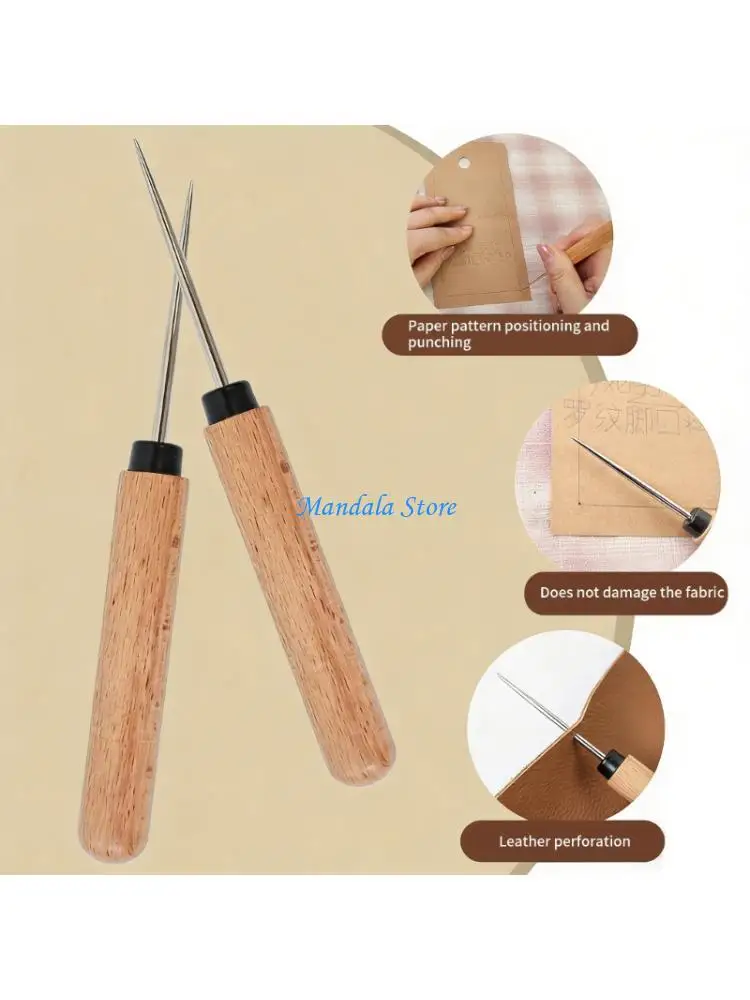 U2JC Pack of 2 Leather Tool Designs for Simple Crafting by Experts Alike
