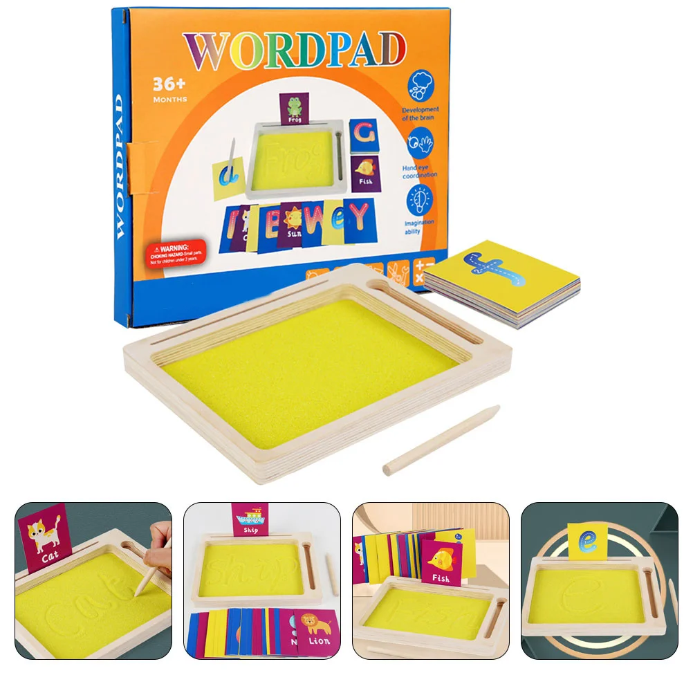 

1Set Sand Painting Board Creative Educational Combo for Kids DIY Colored Sand Art Kit Developing Imagination Hand-Eye